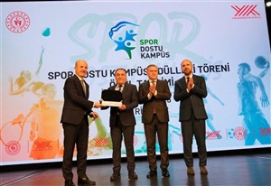 ASÜ’ye Spor Dostu Kampüs Ödülü: Sağlıklı Yaşam ve Erişilebilirlikte Örnek Uygulamalar